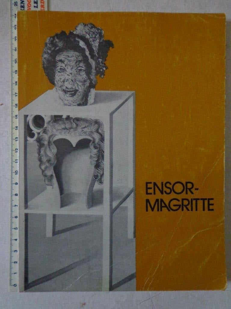 Catalogue Ensor-Magritte 150 chefs-d'œuvre de 1975, Enlèvement ou Envoi, Utilisé, Peinture et dessin