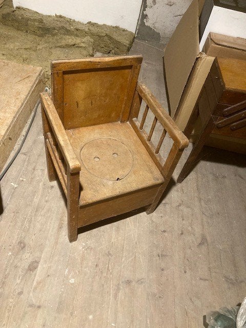 chaise pour enfant brocante, Antiquités & Art, Enlèvement