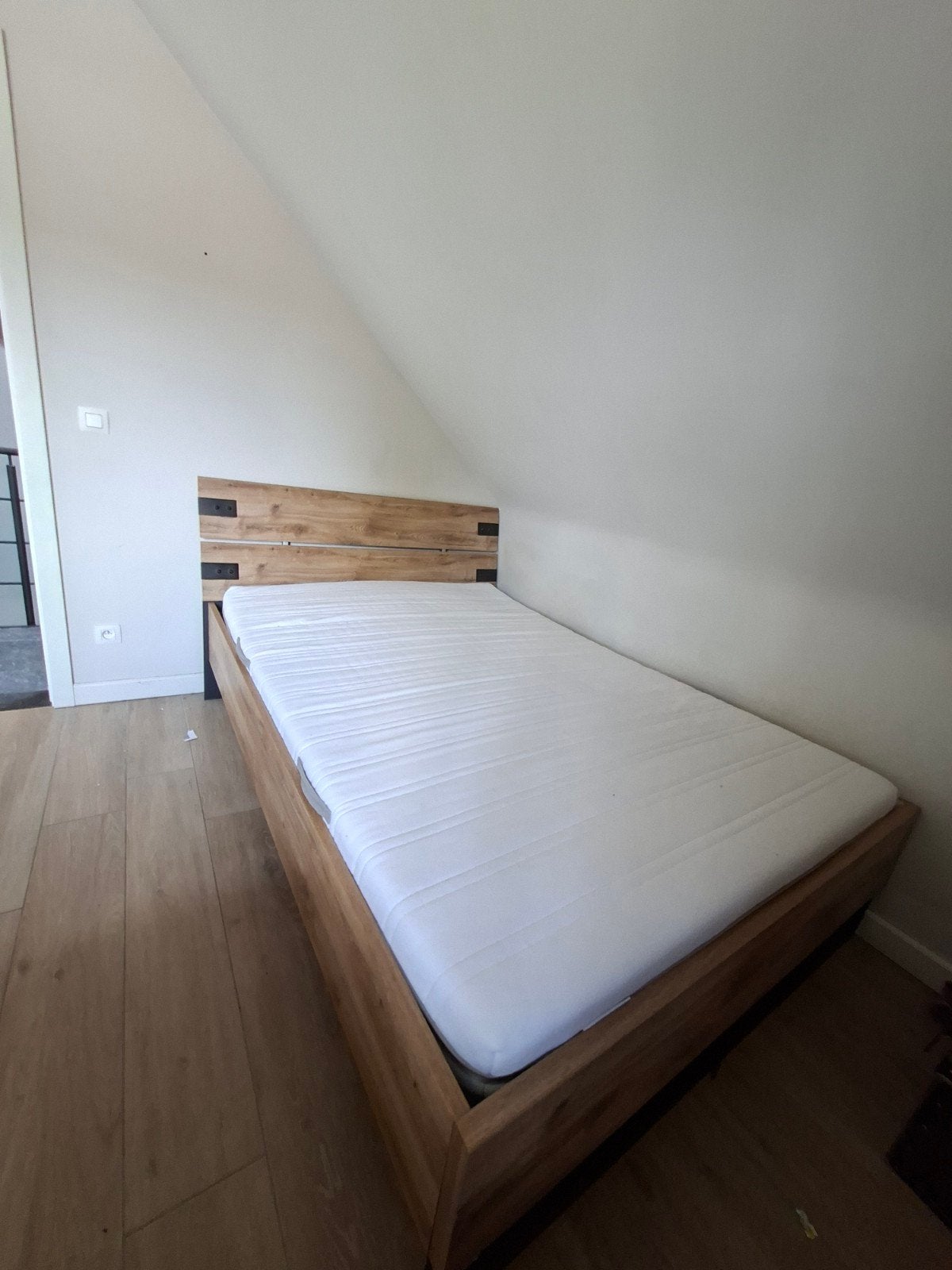 bed leenbakker 140x200x97 inclusief matras en lattenbodem, Huis en Inrichting, Ophalen, Gebruikt, Tweepersoons, 140 cm