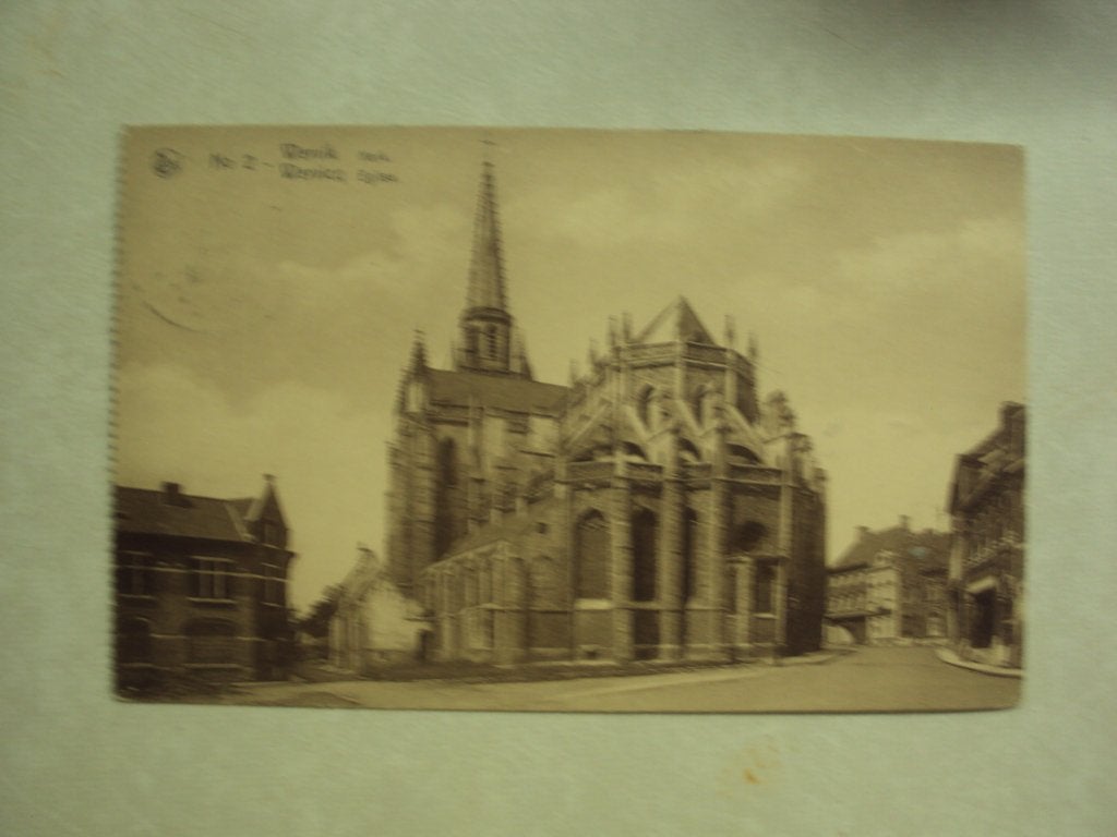 57408 - WERVIK - KERK - ZIE 2 FOTO'S, Verzenden