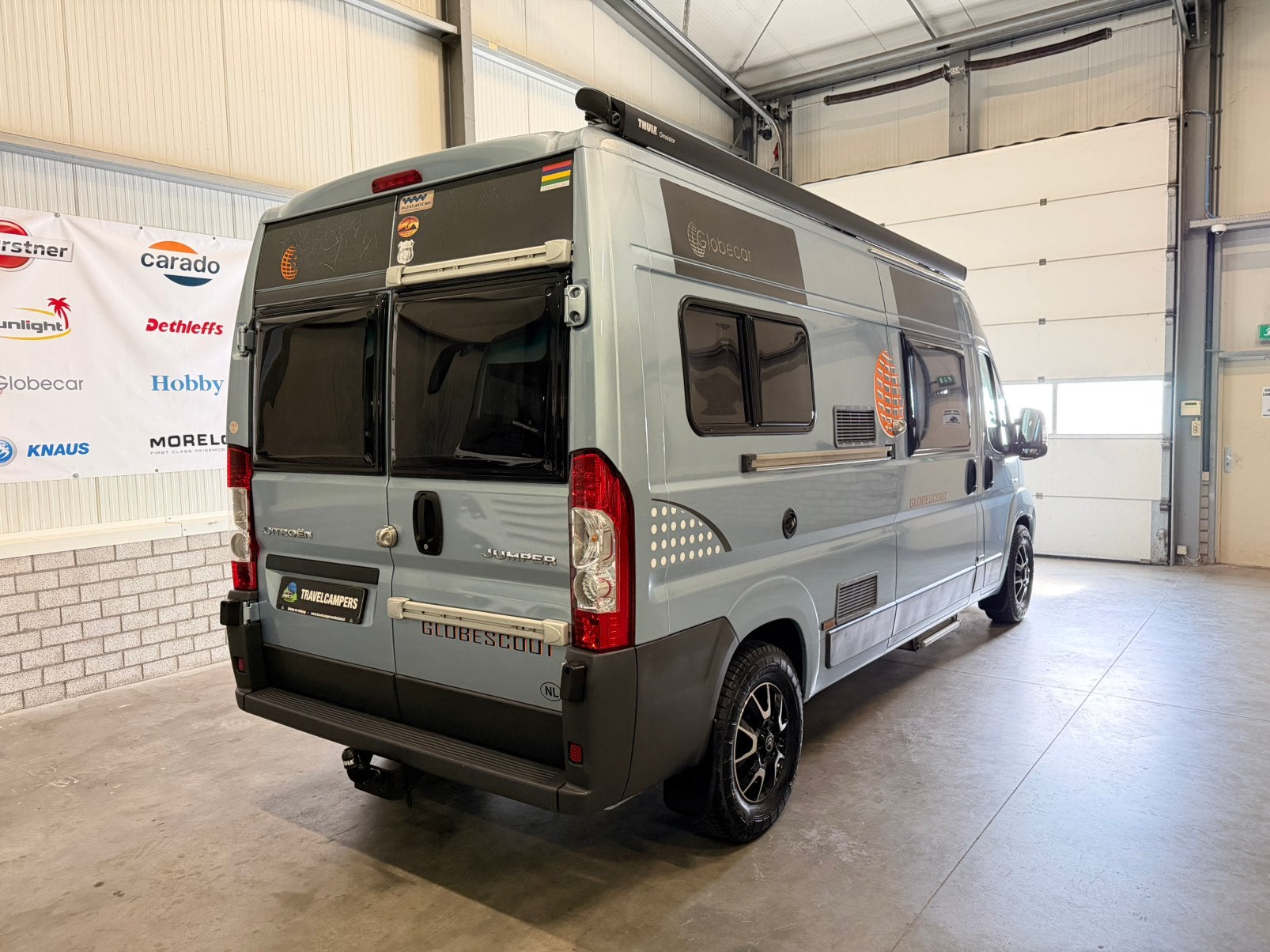 GLOBECAR GLOBESCOUT | CITROËN JUMPER | 4 ZITPLAATSEN, Caravans en Kamperen, Overige merken, Buscamper of Camperbus, Ringverwarming