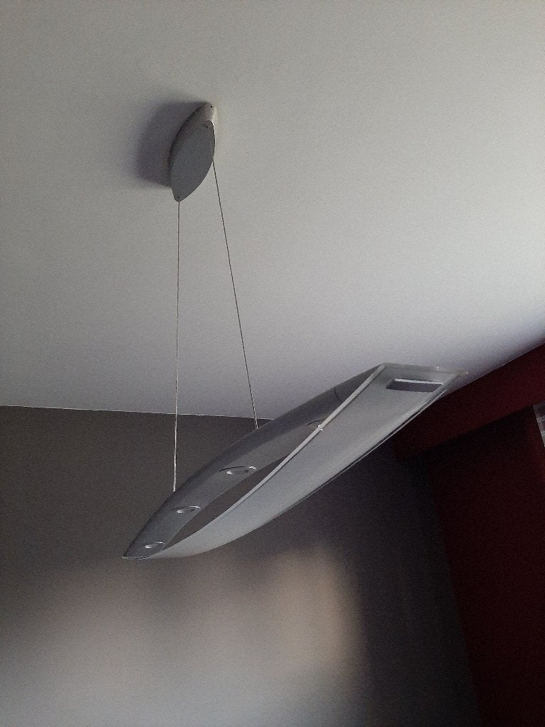 Design  led hanglamp, Ophalen, Zo goed als nieuw, Glas