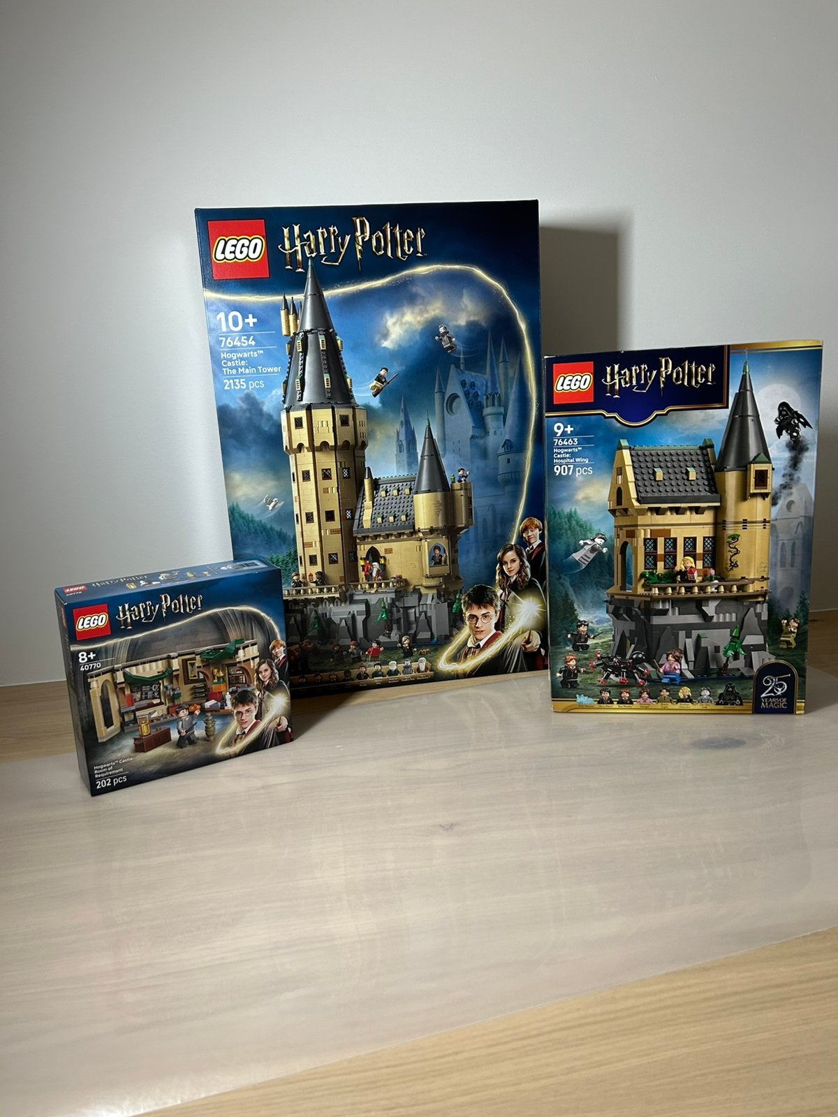 Lego Harry Potter 76454 Main Tower + 76463 Hospital +  40770, Kinderen en Baby's, Ophalen of Verzenden, Nieuw, Lego, Harry Potter