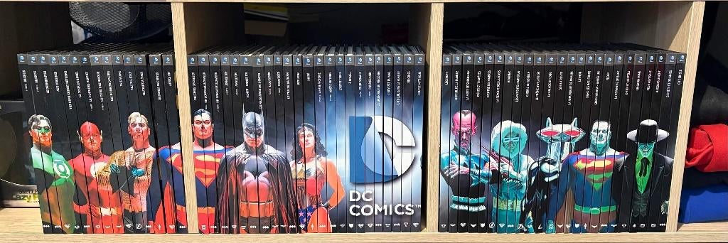 DC Book The Best Of Super Heroes Serie 1 compleet, Ophalen, Complete serie of reeks, Europa, Zo goed als nieuw