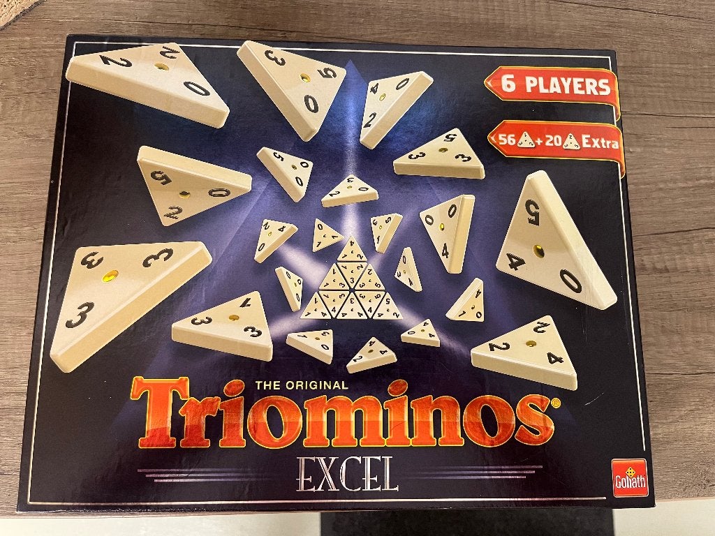 Jeu Triominos Excel, Hobby & Loisirs créatifs, Enlèvement, Comme neuf