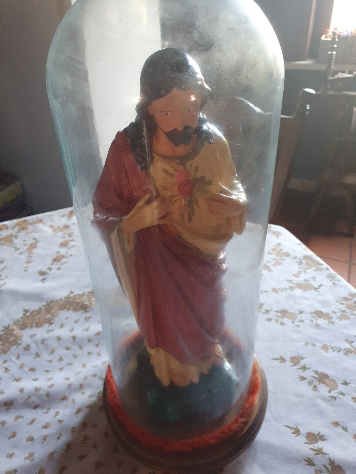 beeld onder stolp, Enlèvement