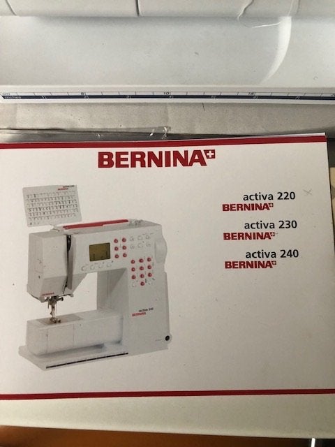 Bernina naaimachine activa 220, Ophalen, Gebruikt, Naaimachine, Bernina