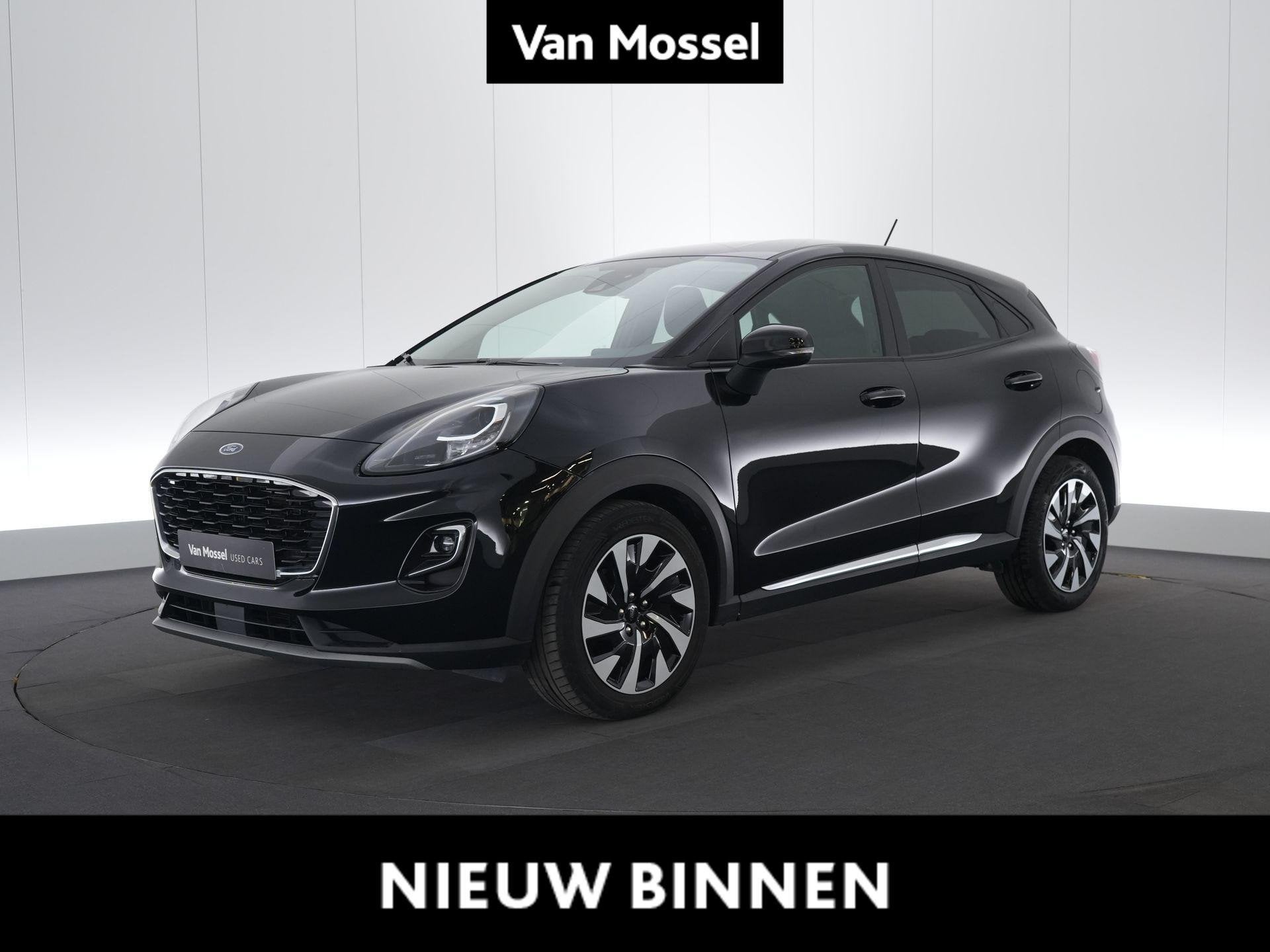 Ford Puma 1.0i Ecoboost mHEV 92kW Titanium, Auto's, Voorwielaandrijving, Stof, Automatische klimaatregeling, Bedrijf