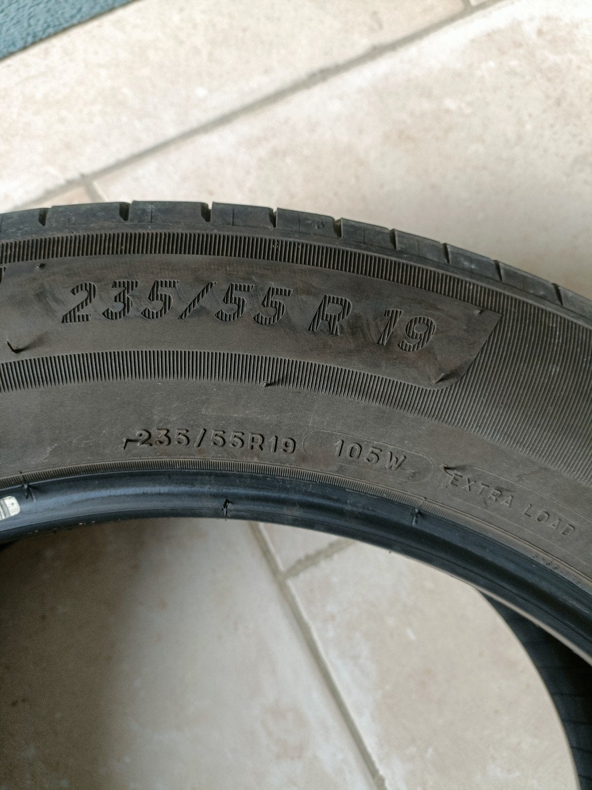 2 pneus été Michelin 235 55 19, Autos : Pièces & Accessoires, Véhicule de tourisme, Pneus été, Pneu(s), 19 pouces