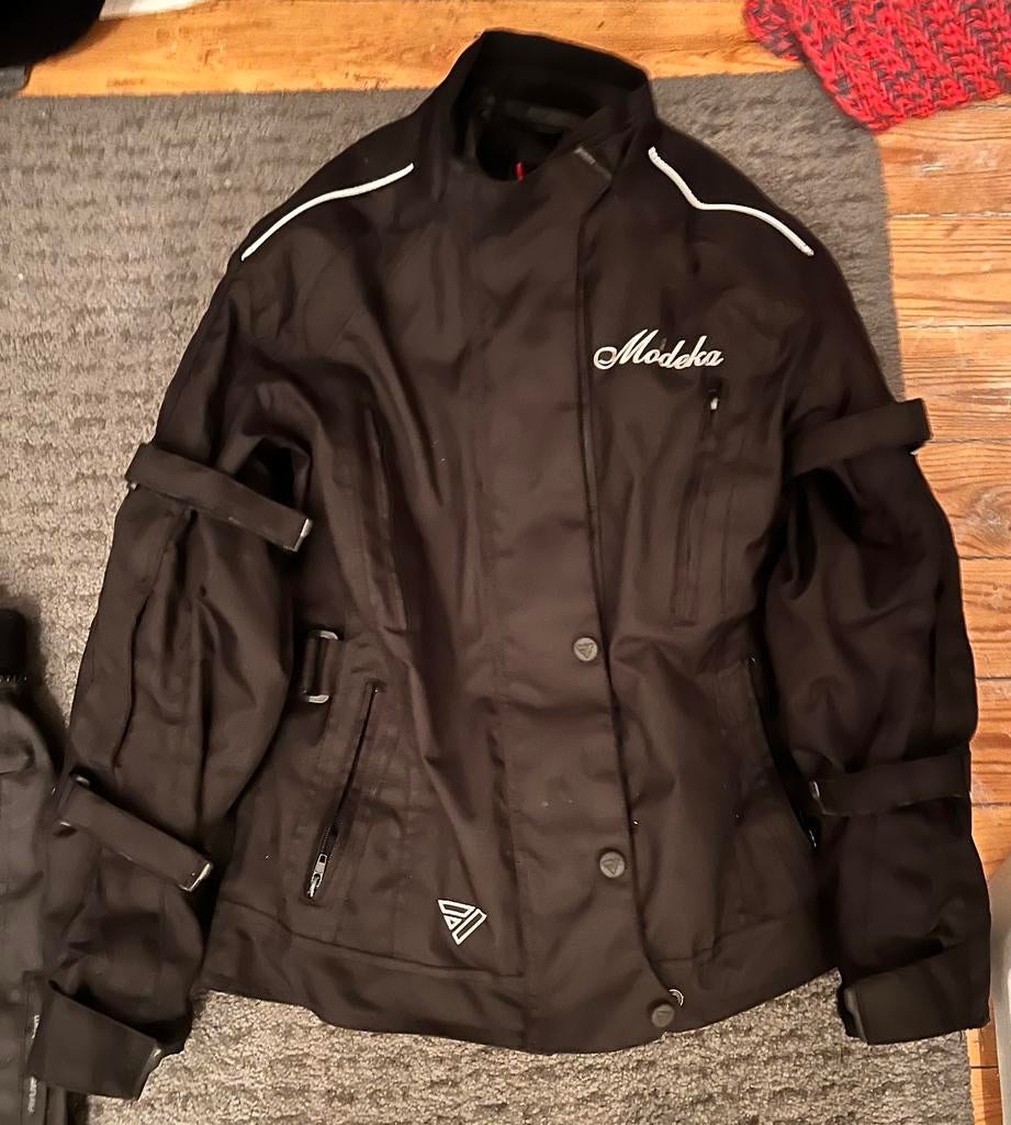 2-delig motorpak Modeka, Motoren, Ophalen, Tweedehands, Dames, Combipak
