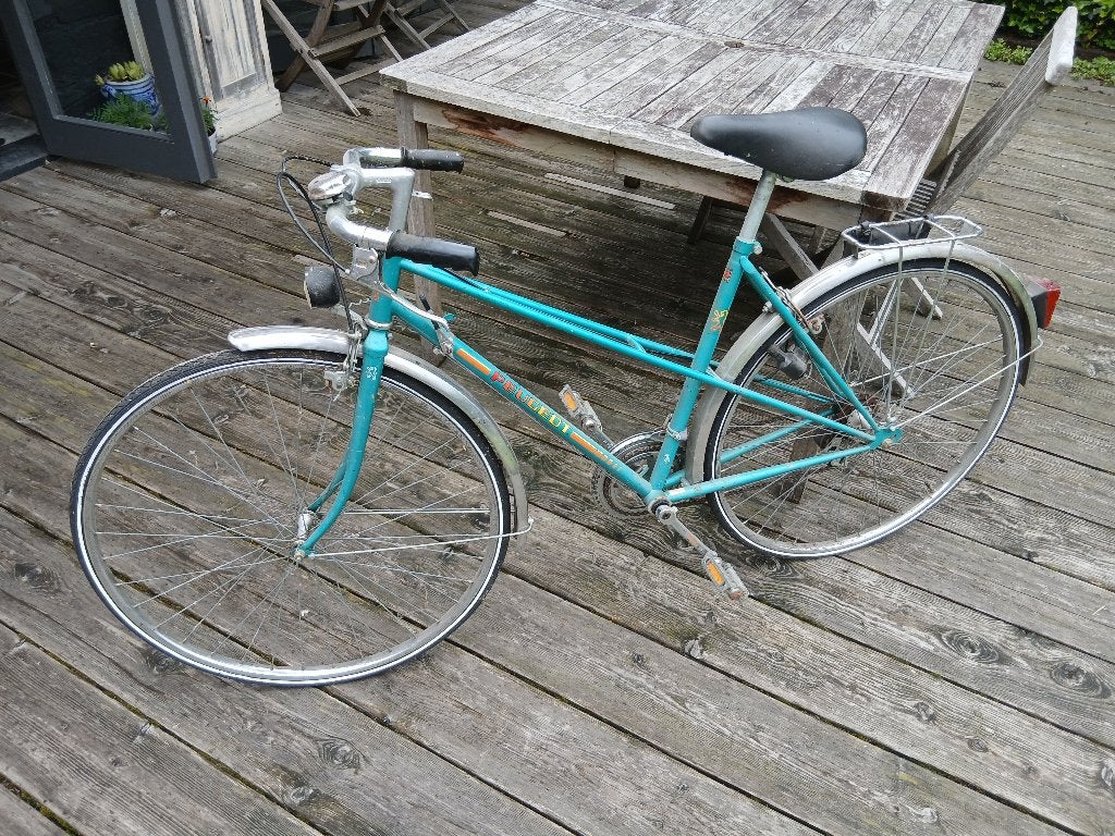 retro fiets PEUGEOT, Gebruikt, Velgrem, Versnellingen, Minder dan 49 cm
