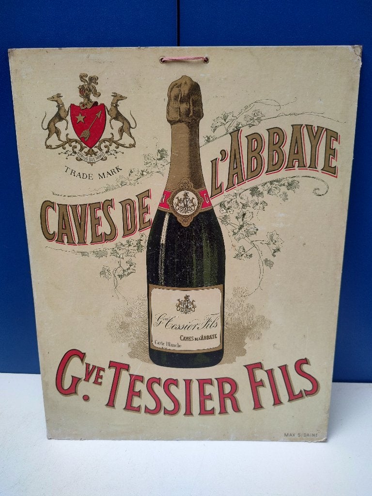 Reclame Tessier , Caves de L'abbaye, Collections, Marques & Objets publicitaires, Envoi