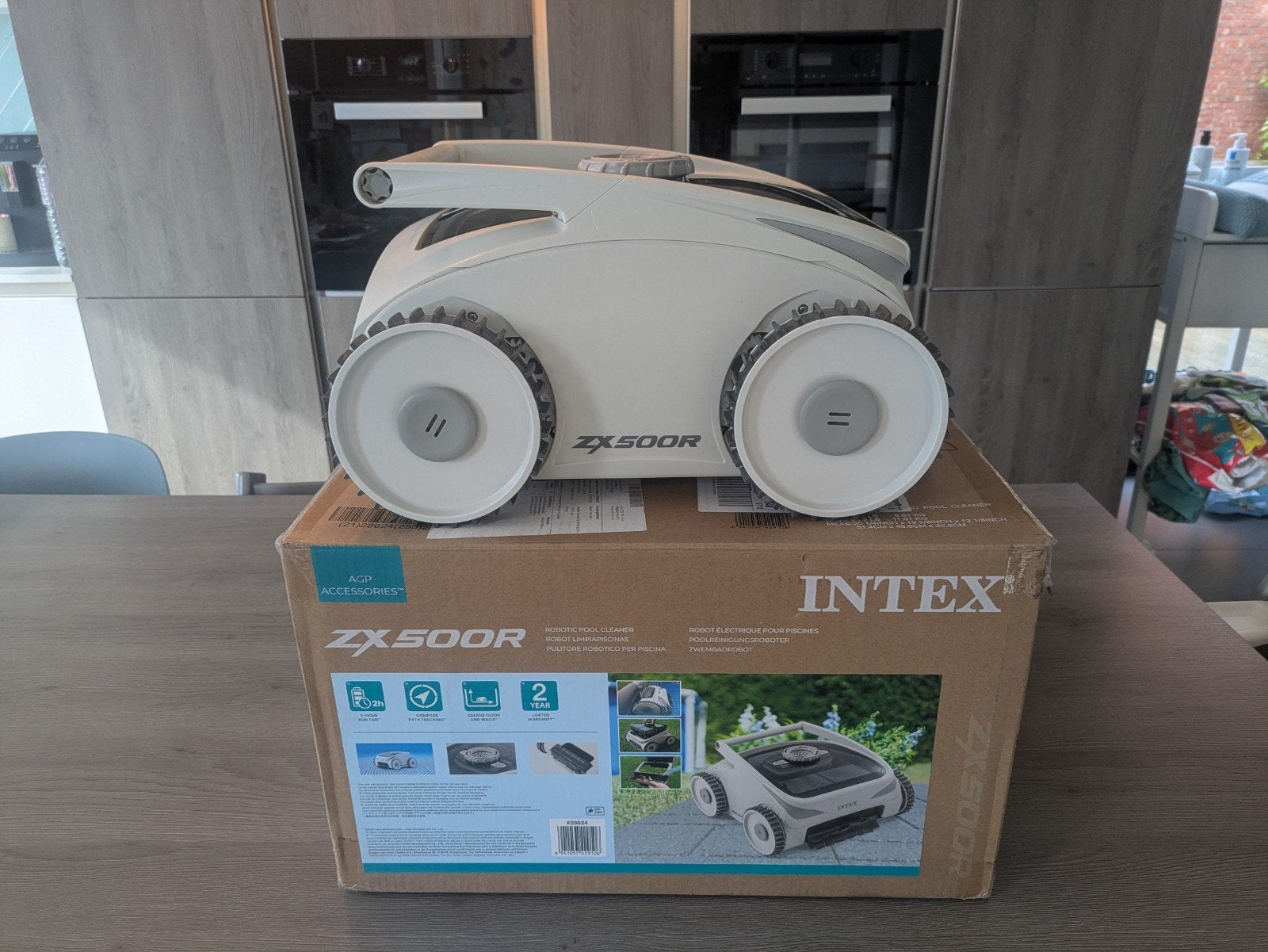 Zwembad  accu robotstofzuiger, Ophalen, Nieuw, Reinigingsmiddel