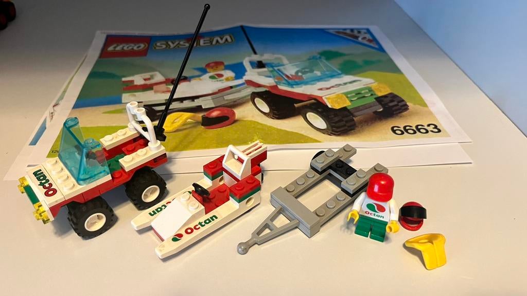 Lego system - 6663, Kinderen en Baby's, Speelgoed | Duplo en Lego, Lego, Ophalen of Verzenden, Zo goed als nieuw, Compleet