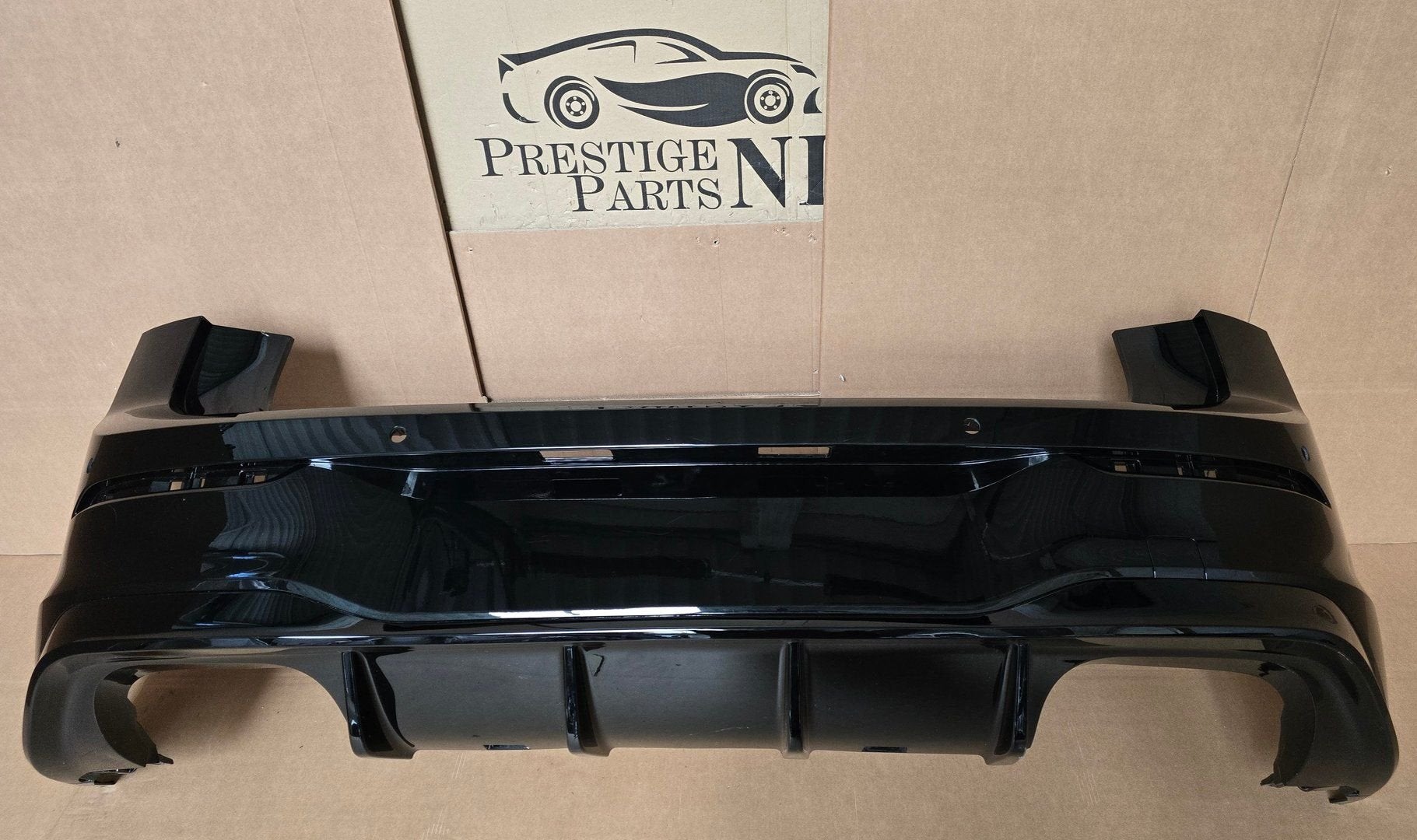 Achterbumper VW Golf 8 VIII R R20 ORIGINEEL 5H6807421E 6xPDC, Gebruikt, -, Ophalen of Verzenden, Achter