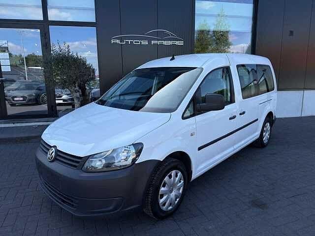 Volkswagen Caddy 1.6 TDi Maxi ROLSTOEL INVALIDE TPMR Export, Auto's, Bestelwagens en Lichte vracht, Volkswagen, Wit, 100 pk, https://public.car-pass.be/vhr/b9bd7bd2-9d4e-4e99-ba7c-29b7d7f839f1