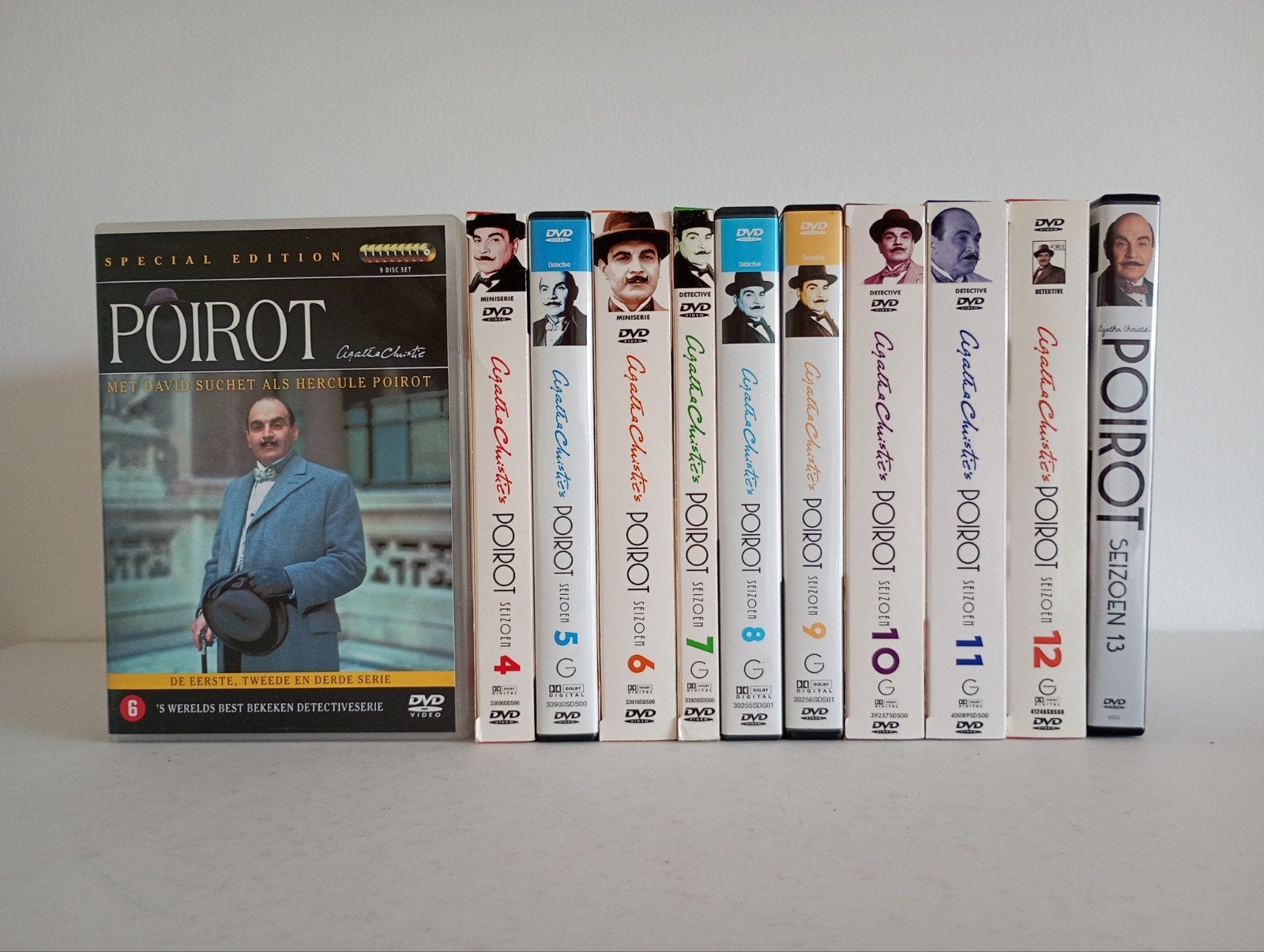 Hercule Poirot complete serie. Alle 13 seizoenen, Cd's en Dvd's, Ophalen of Verzenden, Complete serie