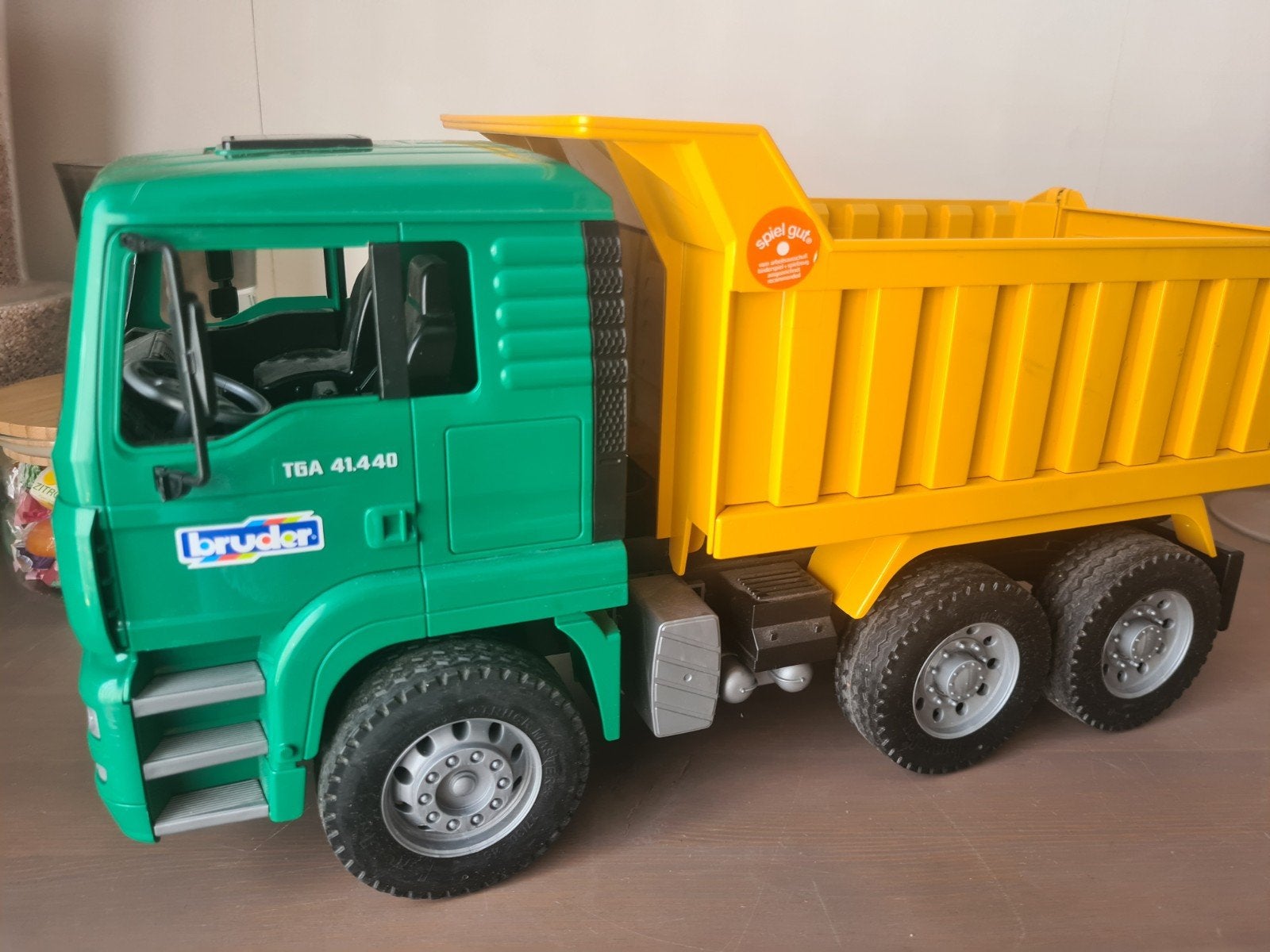 Bruder Kiepwagen, Ophalen, Zo goed als nieuw