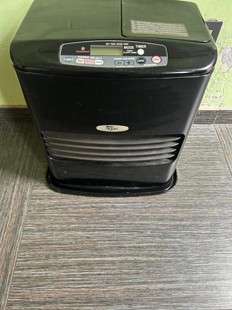 Poele a petrole tosai serie 300, Enlèvement, Utilisé