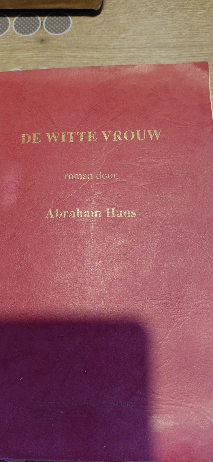 boek de witte vrouw 1992 abraham hans, Enlèvement
