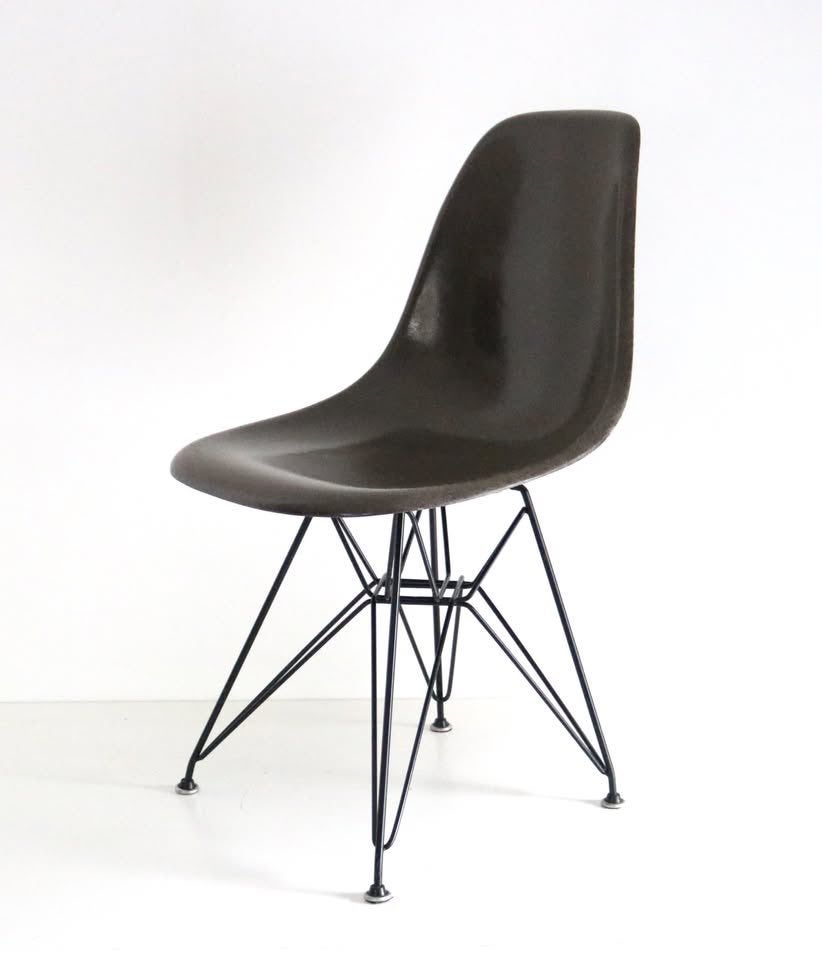 Vintage Eames glasvezel stoel Herman Miller, Enlèvement, Chaise, Marqué