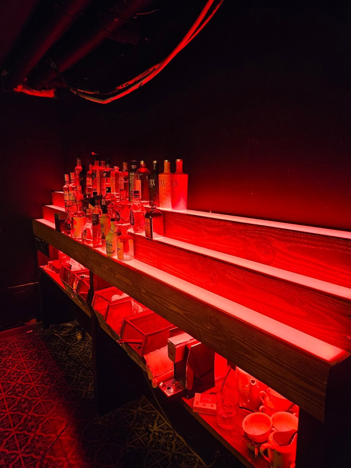 dranken display 3m met RGB led verlichting. inclusief drank, Enlèvement, Boissons
