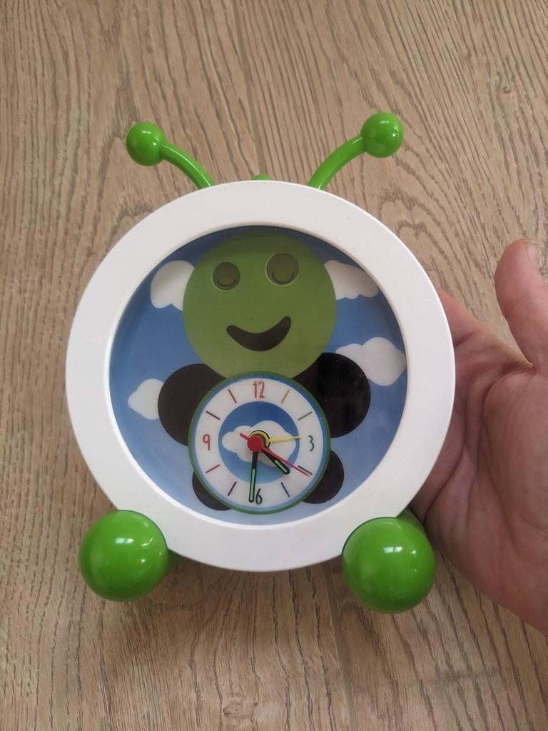 Réveil pour enfants Skoebidoe avec yeux ouverts et lumière, Enlèvement