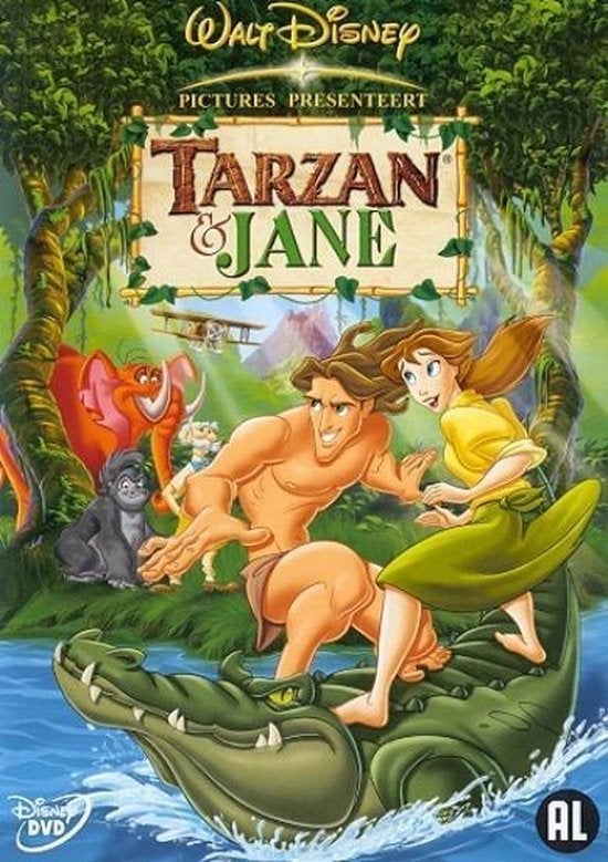 Disney dvd - tarzan en Jane, Ophalen of Verzenden