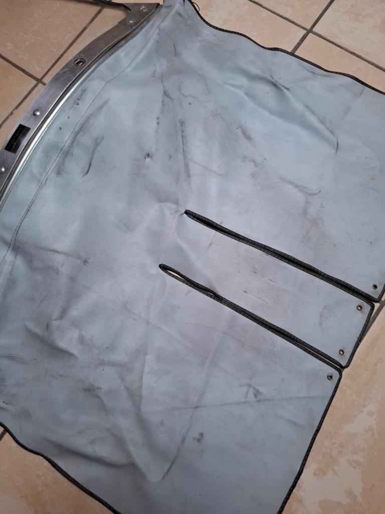 Tablier pare-brise vintage Cuppini Italie pour Vespa, Motos, Enlèvement, Cuppini, Cuppini, Cuppini