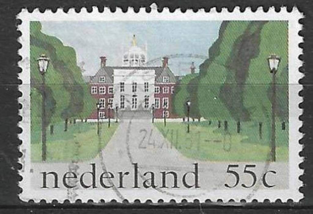 Pays-Bas 1981 - Yvert 1155 - Palais royal (ST), Timbres & Monnaies, Timbres | Pays-Bas, Affranchi, Envoi