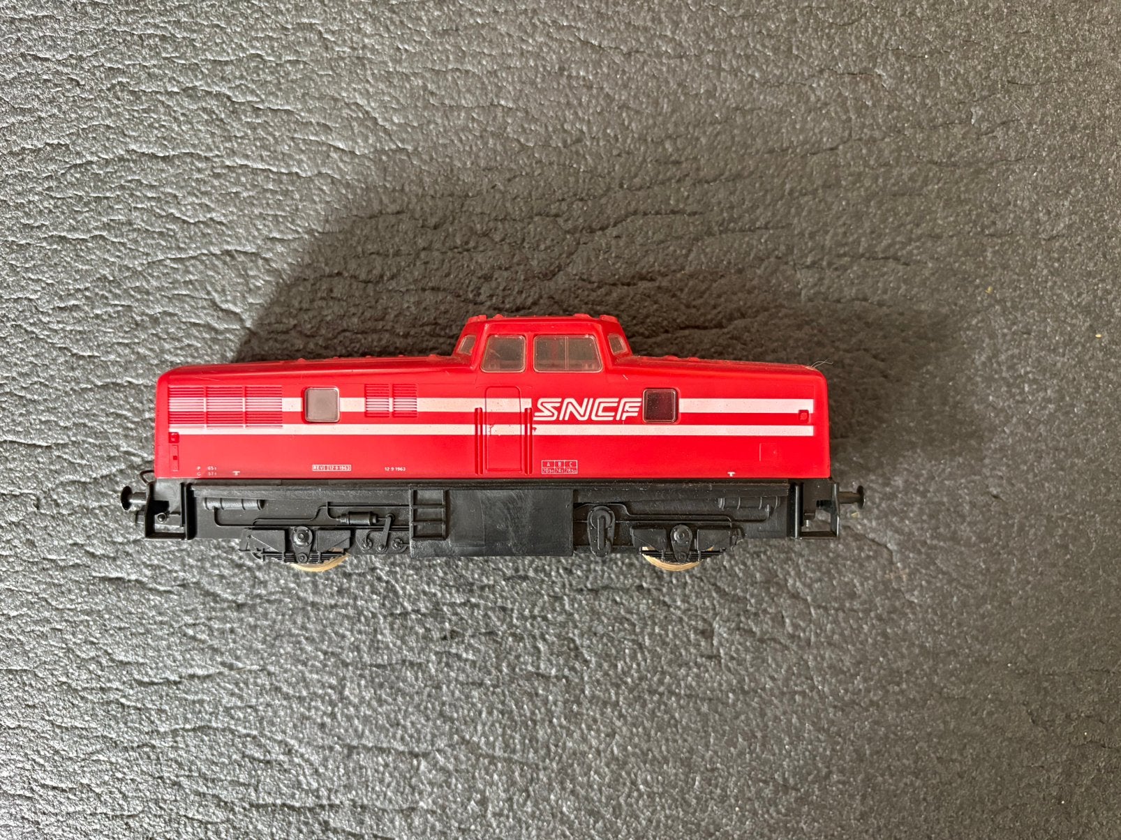 Train miniature, Enlèvement, Utilisé