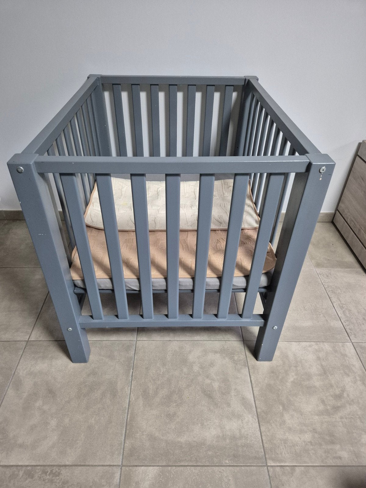 babypark, Kinderen en Baby's, Babyparken, Ophalen, Gebruikt, Rechthoekig, In hoogte verstelbaar