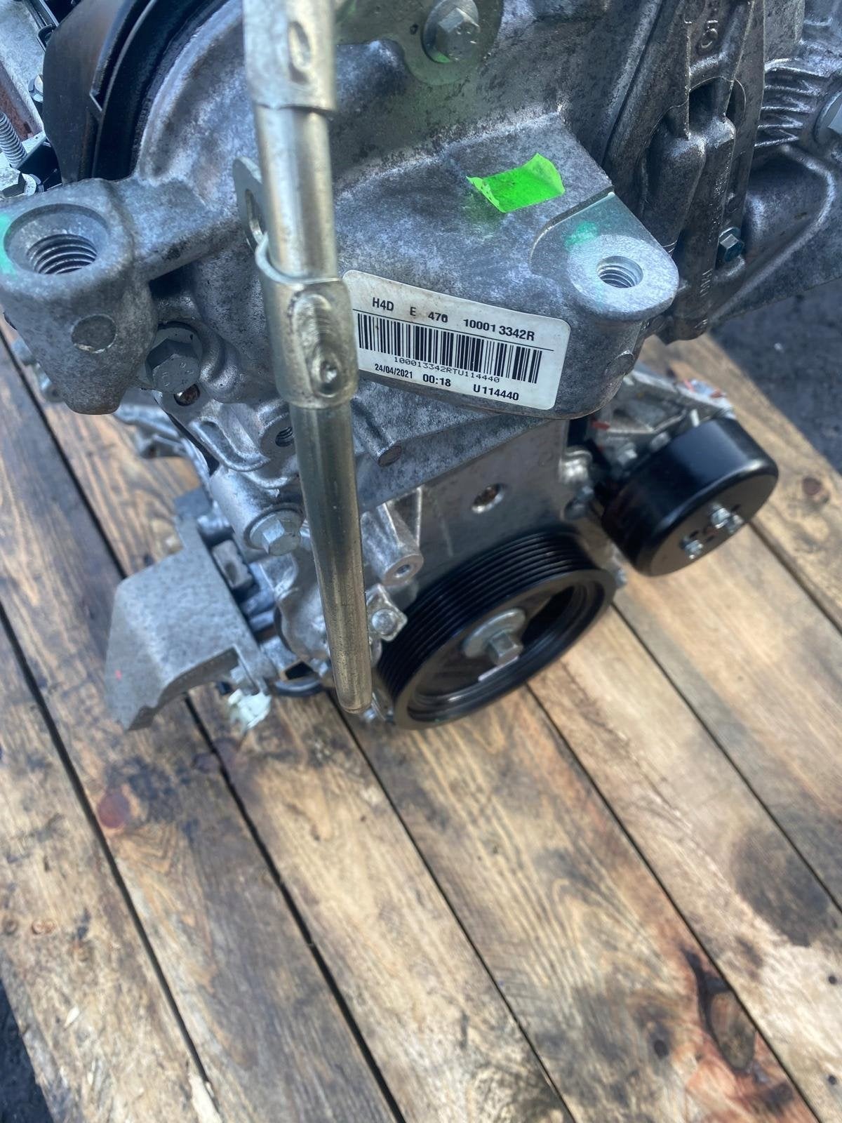 Moteur H4D472 Nu CLIO RENAULT, Envoi, Utilisé, Daihatsu