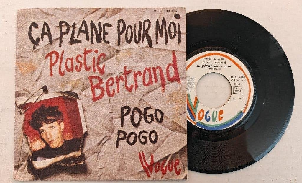PLASTIC BERTRAND - Ca plane pour moi (45t), Enlèvement ou Envoi, Comme neuf, 7 inch, Pop