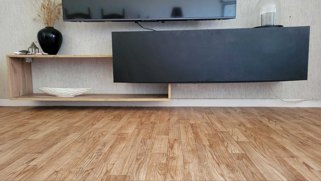 Meuble TV (bois), 25 à 50 cm, 200 cm ou plus, Moins de 100 cm, Comme neuf