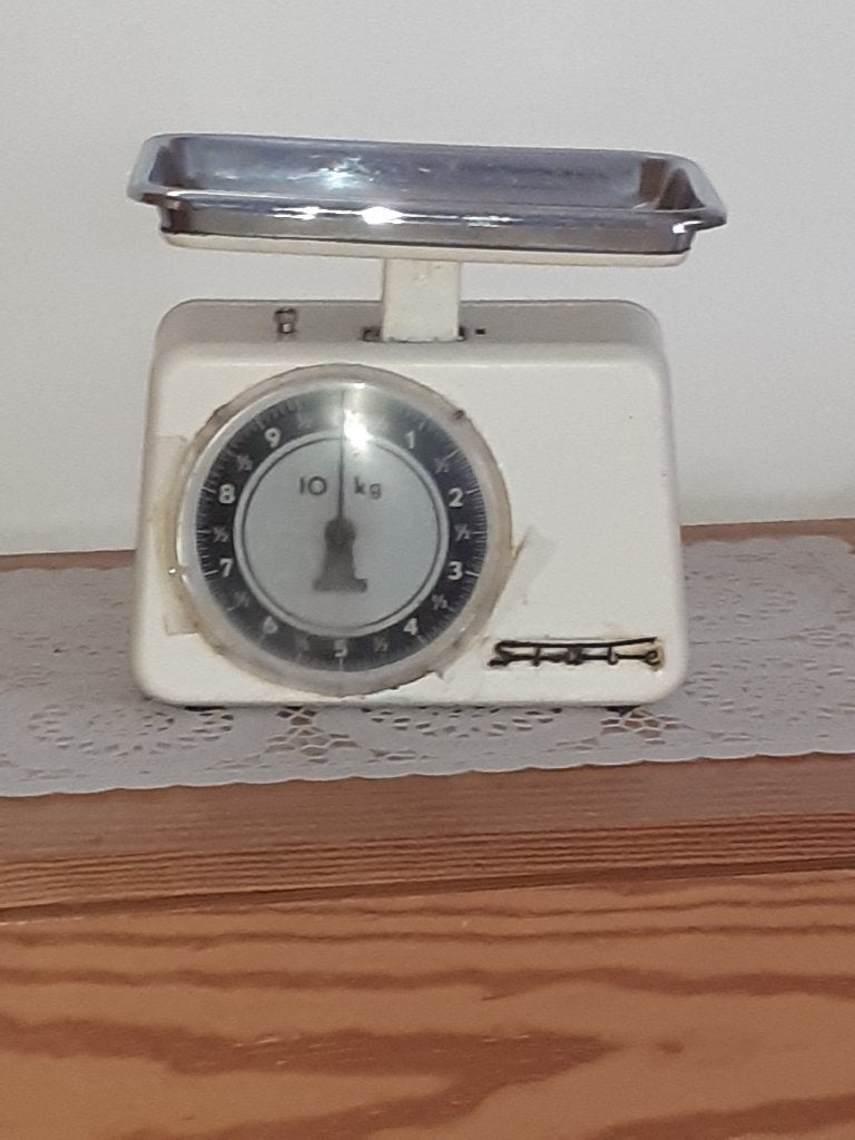 Balance de cuisine vintage STUBE - 10 kg, Ophalen