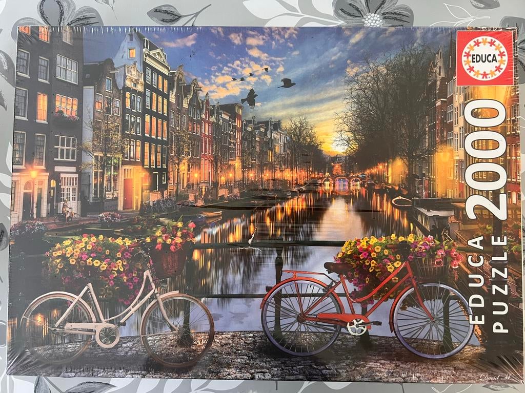 Educa puzzel - Amsterdam - 2000 stukjes, Ophalen, Nieuw