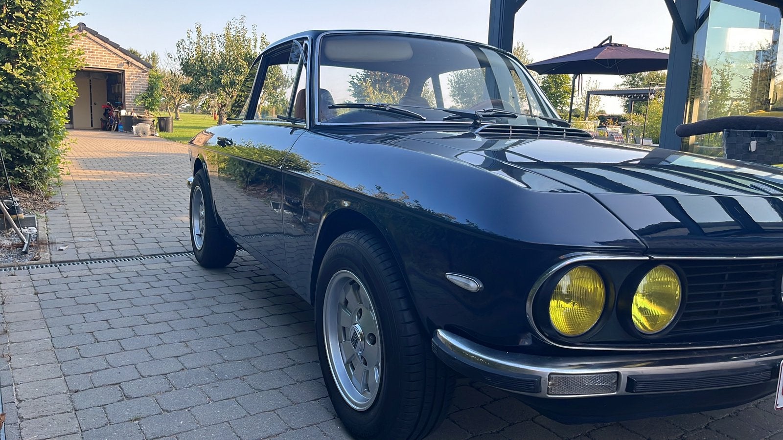 Lancia Fulvia 1.3s 90cv - certificat héritage, Auto's, Overige modellen, 4 cilinders, Blauw, Leder