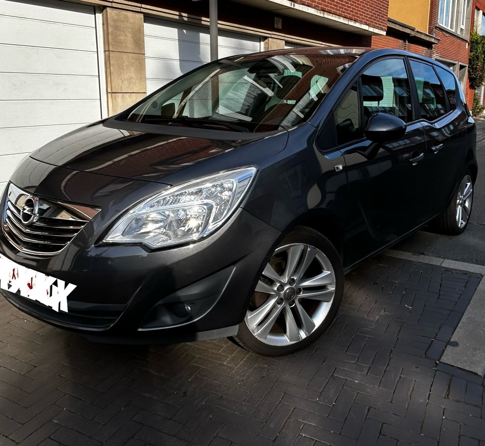 Opel Meriva b Euro 5, Auto's, Voorwielaandrijving, Euro 5, Monovolume, Zwart