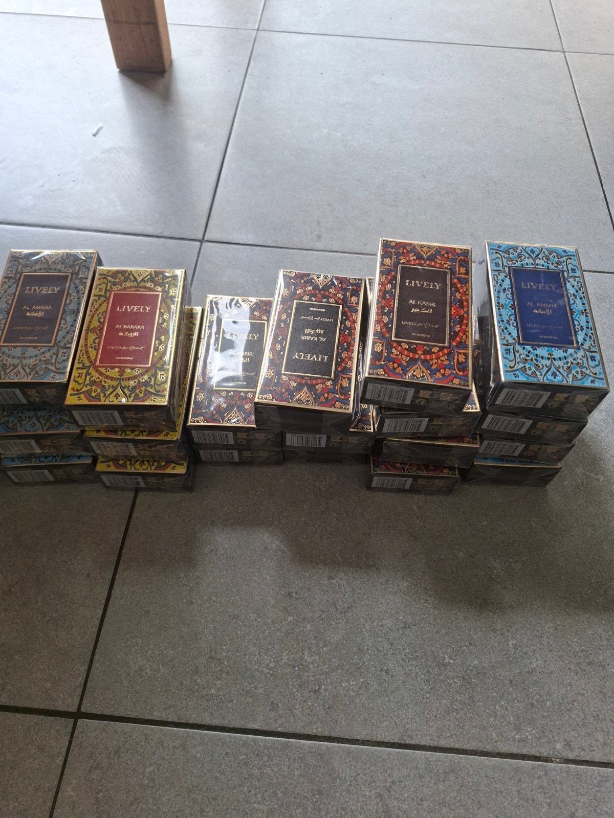 Grote partij parfums te koop, Ophalen