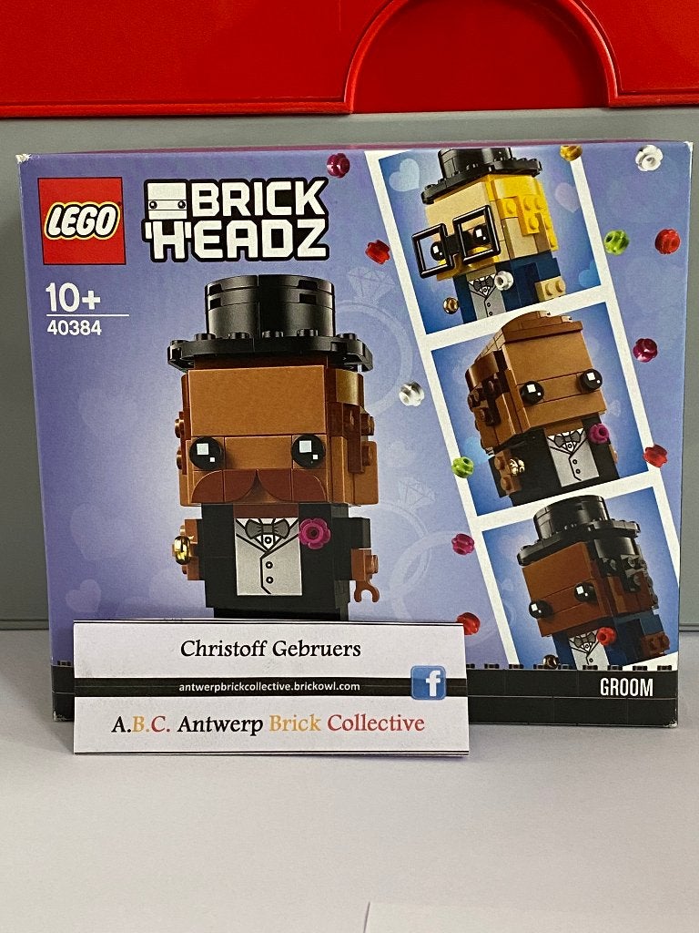 Lego Brickheadz - 40384 - Bruidegom, Ophalen, BrickHeadz, Lego, Nieuw
