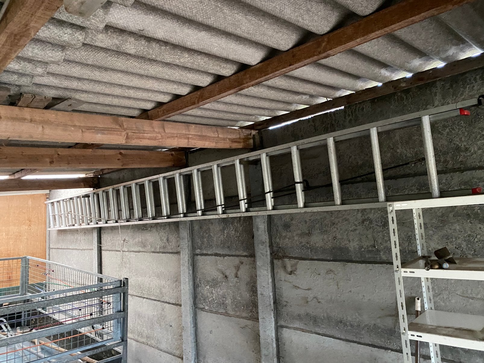 Ladder, Ophalen, Zo goed als nieuw, Ladder, Opvouwbaar of Inschuifbaar