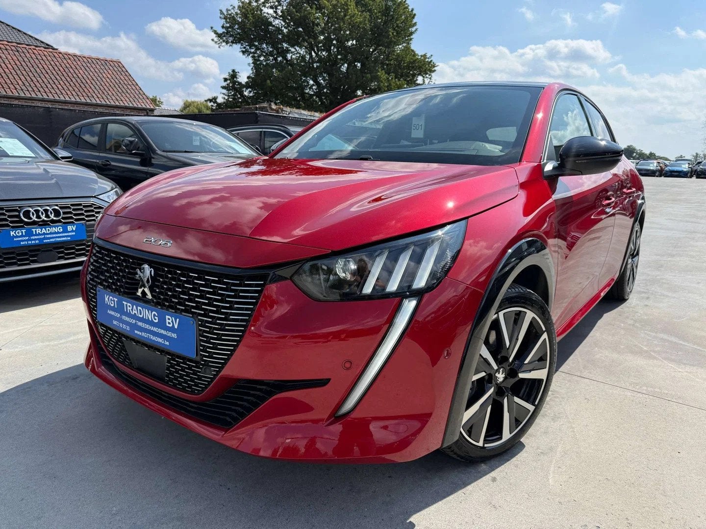 Peugeot 208 1.2i 101PK GT-LINE NAVIGATIE LEDER VIRTUAL CAMER, Gebruikt, 1199 cc, 1165 kg, Bedrijf