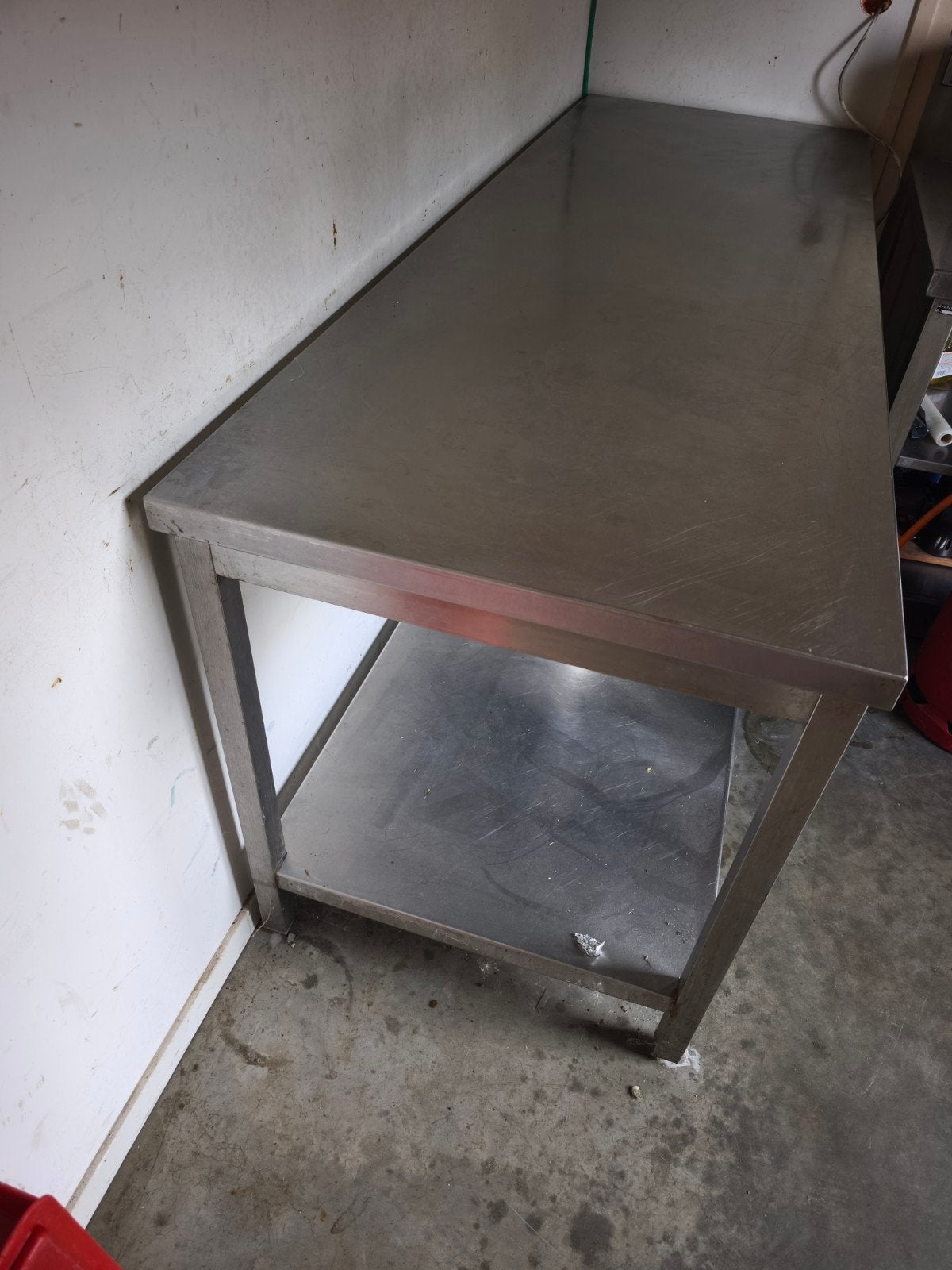 inox horecatafel, Zakelijke goederen, Horeca | Keukenapparatuur, Ophalen, Gebruikt, Inox Meubilair