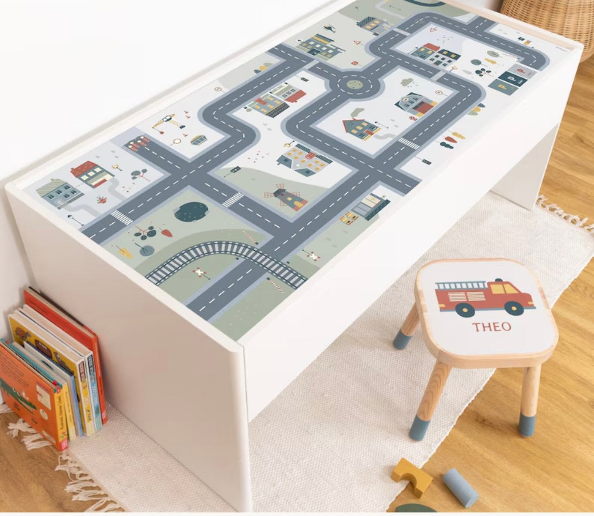 Speeltafel/ opbergtafel kleuters IKEA, Ophalen, Zo goed als nieuw