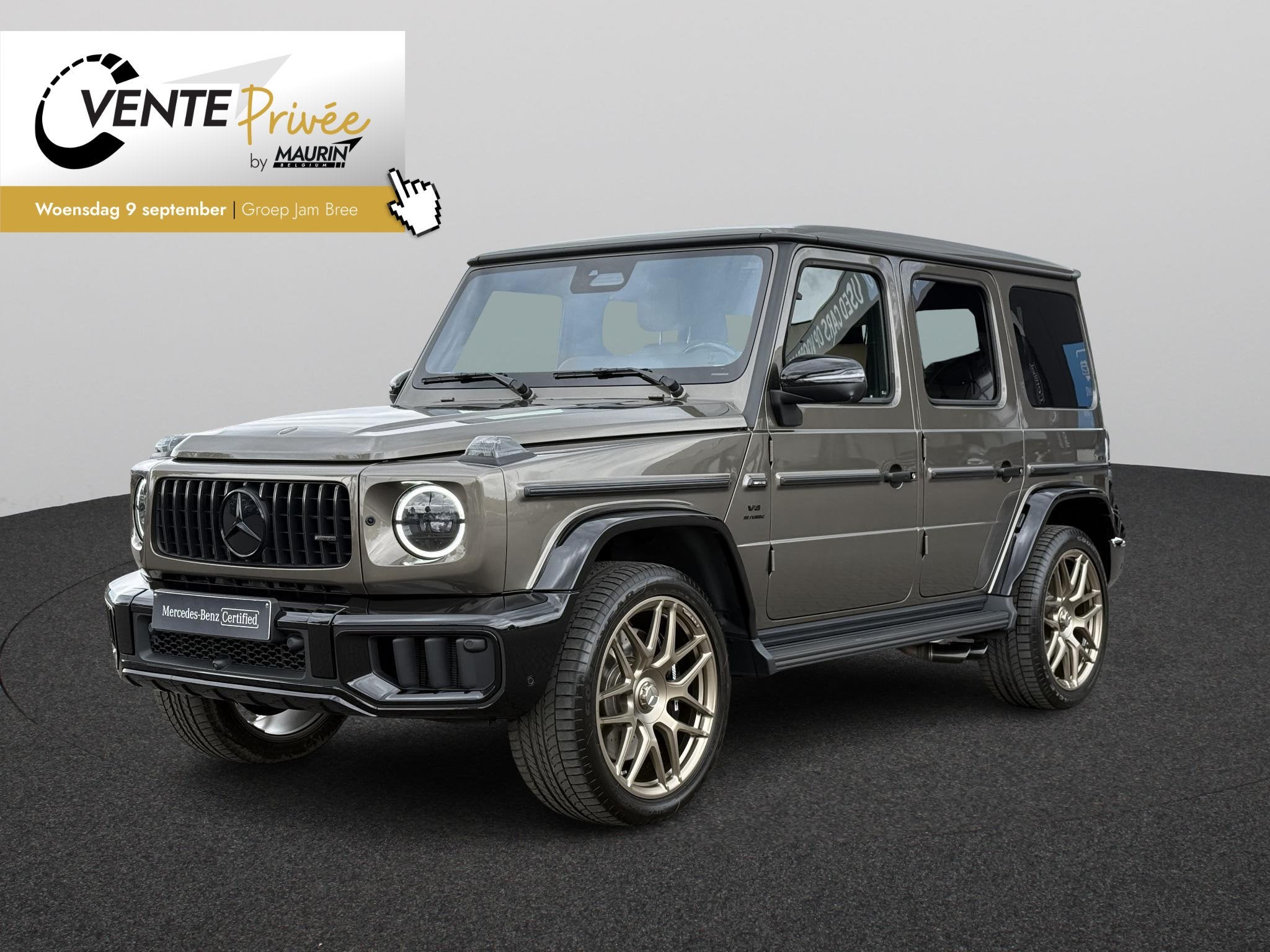Mercedes-Benz G-Klasse 63 AMG (automatique), Autos, Argent ou Gris, Achat, Automatique, Tissu