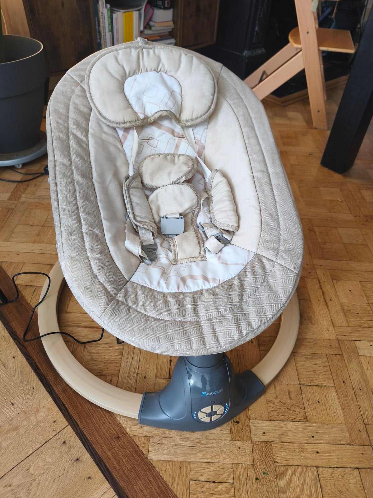 Transat bébé électrique, Enfants & Bébés, Enlèvement, Utilisé, Autres marques, Avec ceinture(s)