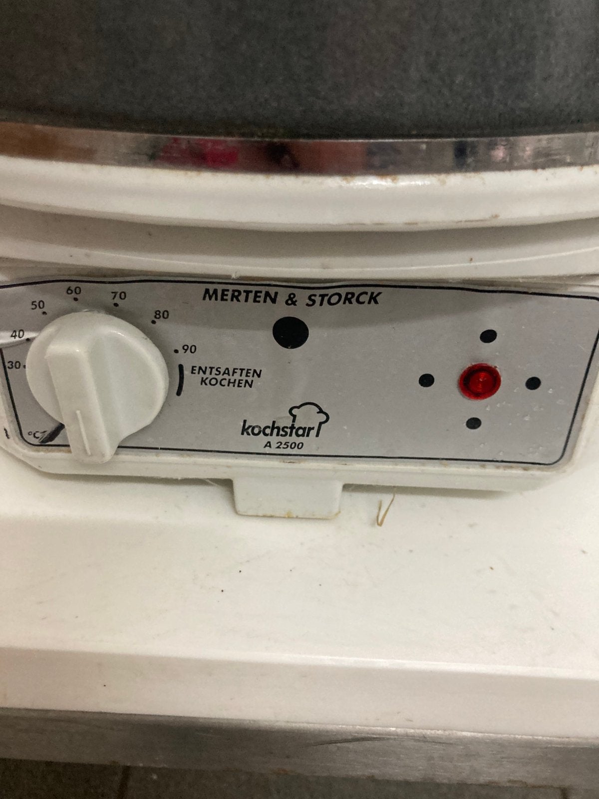 Bain marie, Ophalen, Gebruikt