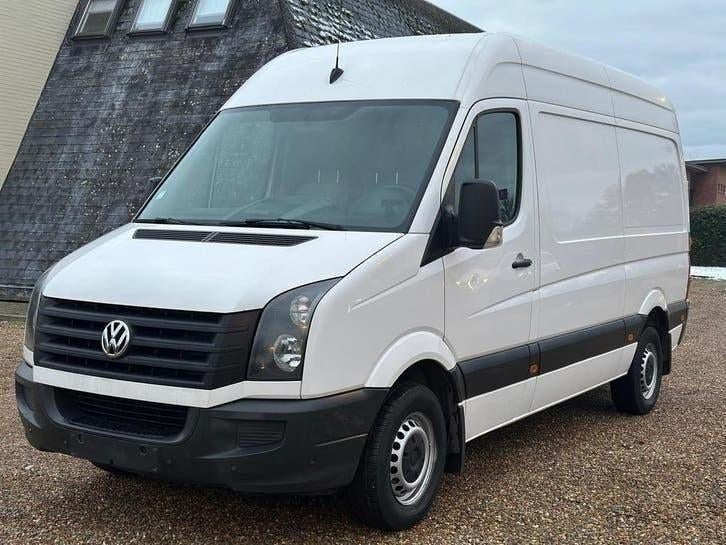 Vw crafter 2.0TDI 2016 met airco navi  gekeurd voor verkoop, Autos, Camionnettes & Utilitaires, Entreprise, Enlèvement