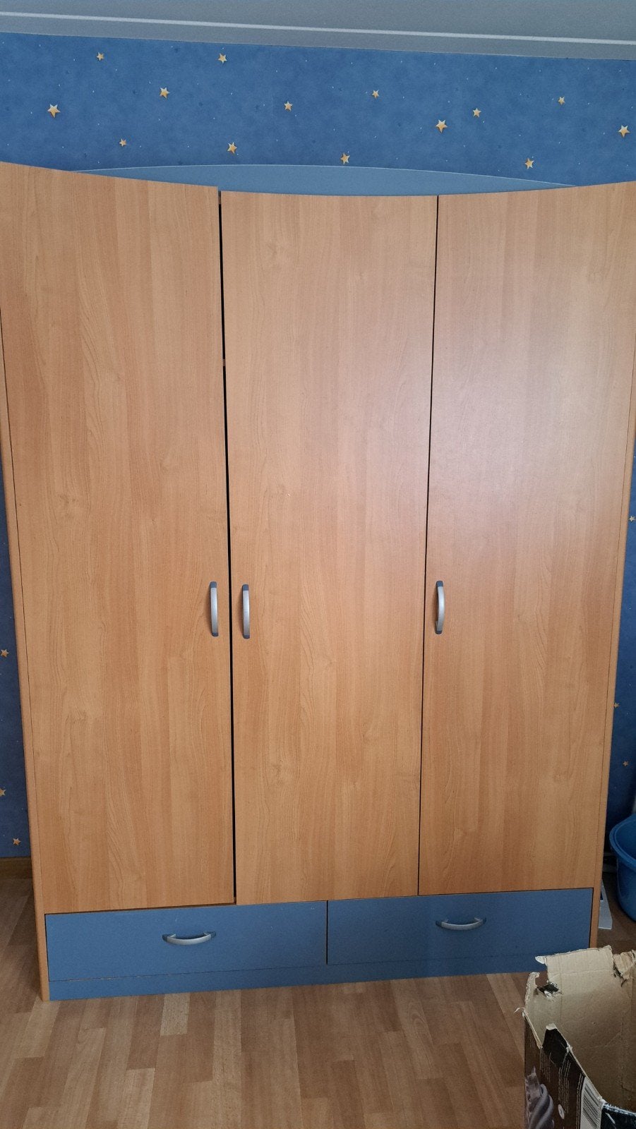 kledingkast set, Ophalen